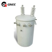 محول مثبت على عمود أحادي الطور بقدرة 15 كيلو فولت أمبير