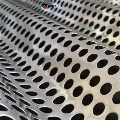 ورقة مثقبة من الفولاذ المقاوم للصدأ